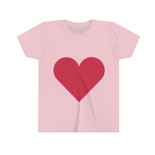 Red Heart - Youth Short Sleeve Tee ~ Sharon Dawn Collection