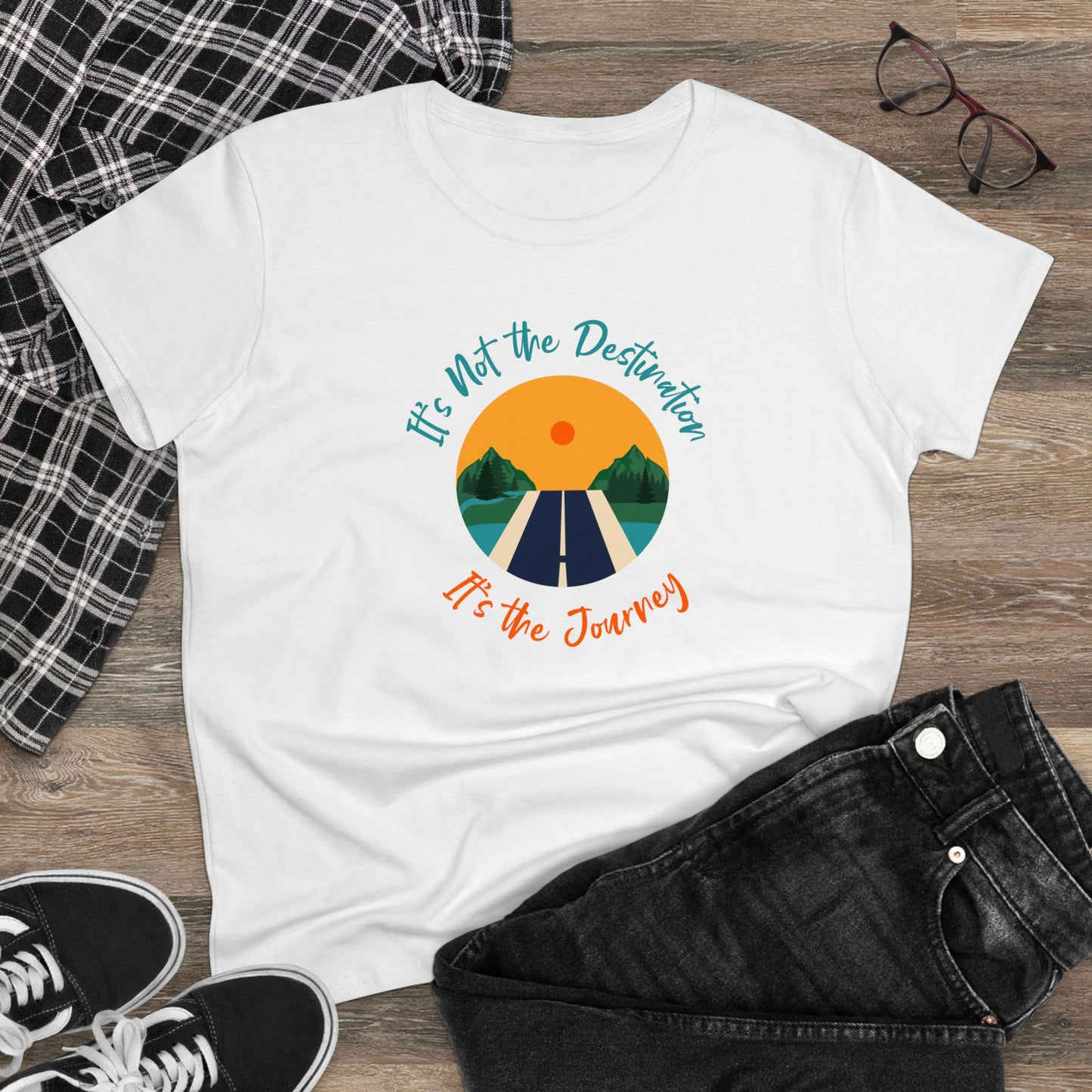 Journey - Women's Midweight Cotton Tee ~ Sharon Dawn Collection