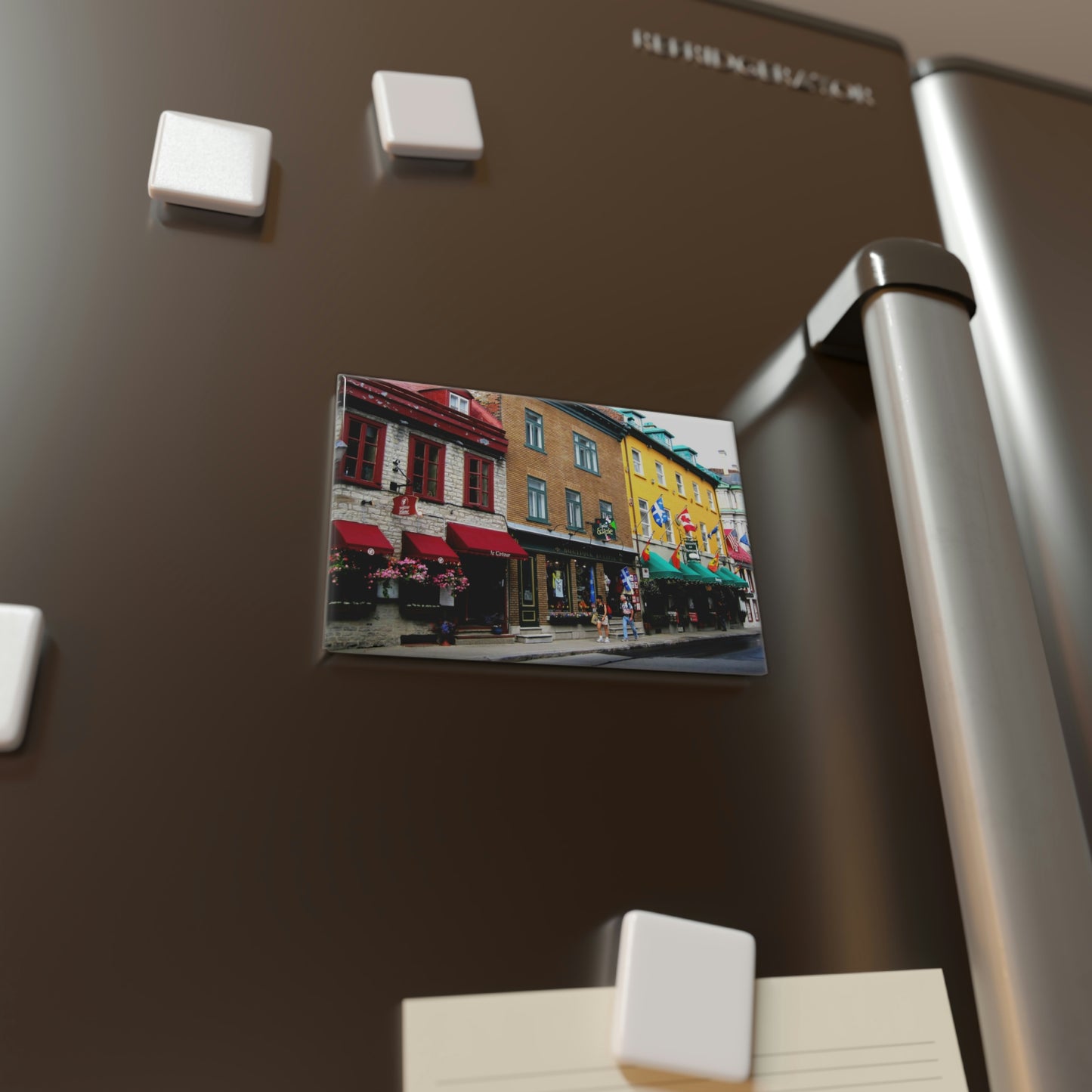 Café & Restaurants - Button Magnet, Rectangle ~ Sharon Dawn Collection - Limited Edition