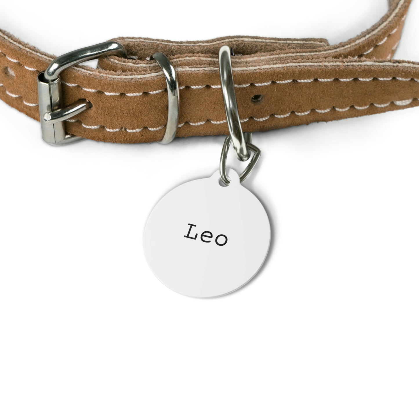 White Customizable - Pet Tag ~ Sharon Dawn Collection