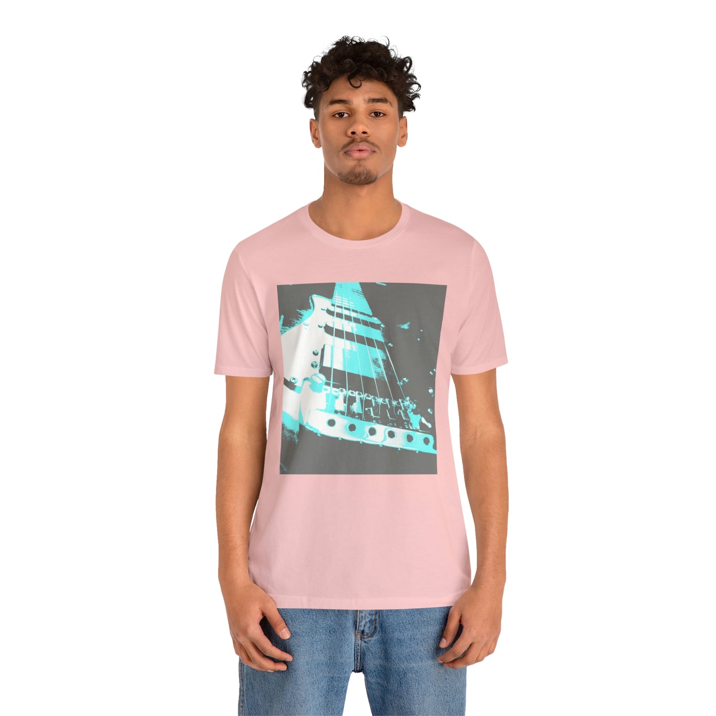 Blue Guitar - Unisex Jersey Short Sleeve Tee ~ Sharon Dawn Collection