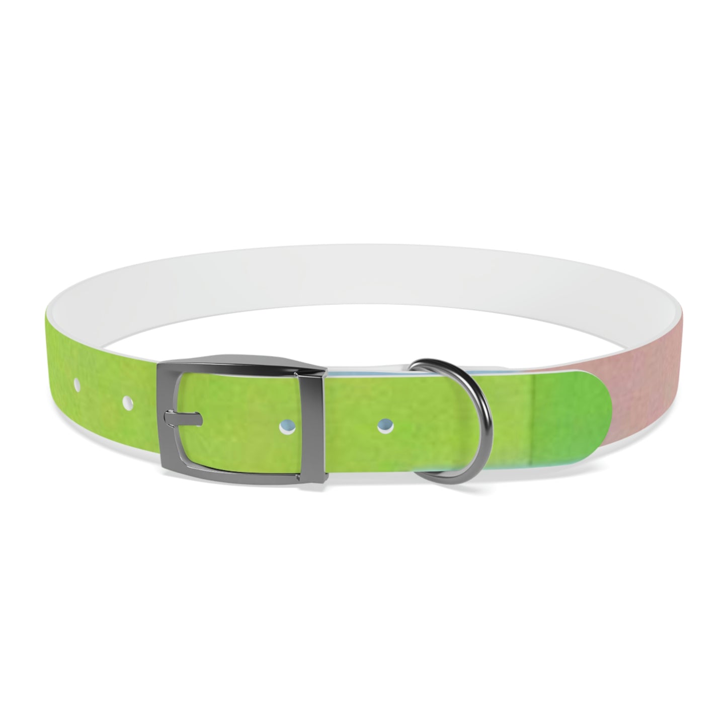 Technicolour Green - Dog Collar ~ Sharon Dawn Collection