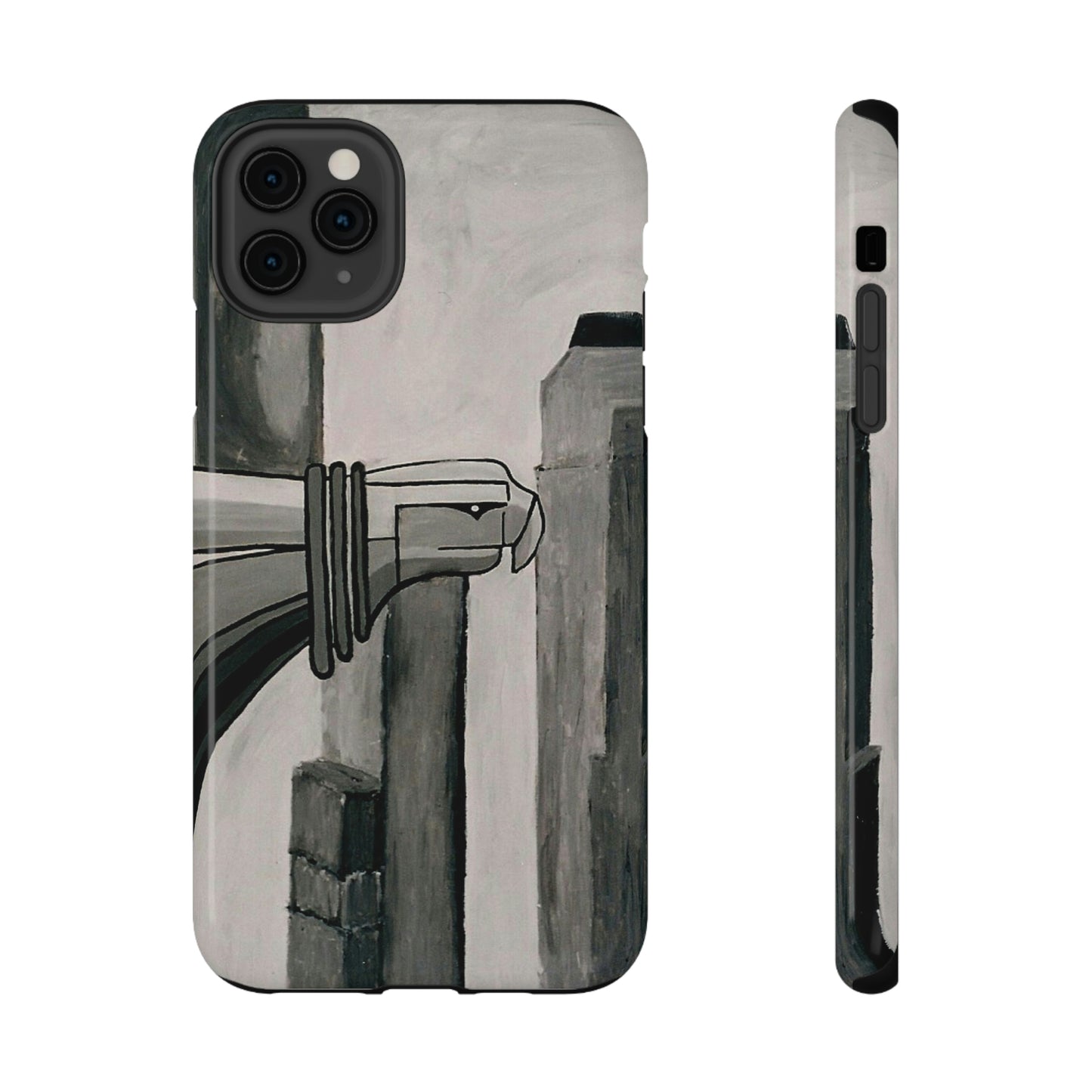 Chrysler Building Painting - Phone Case - Impact-Resistant Cases ~ Sharon Dawn Collection