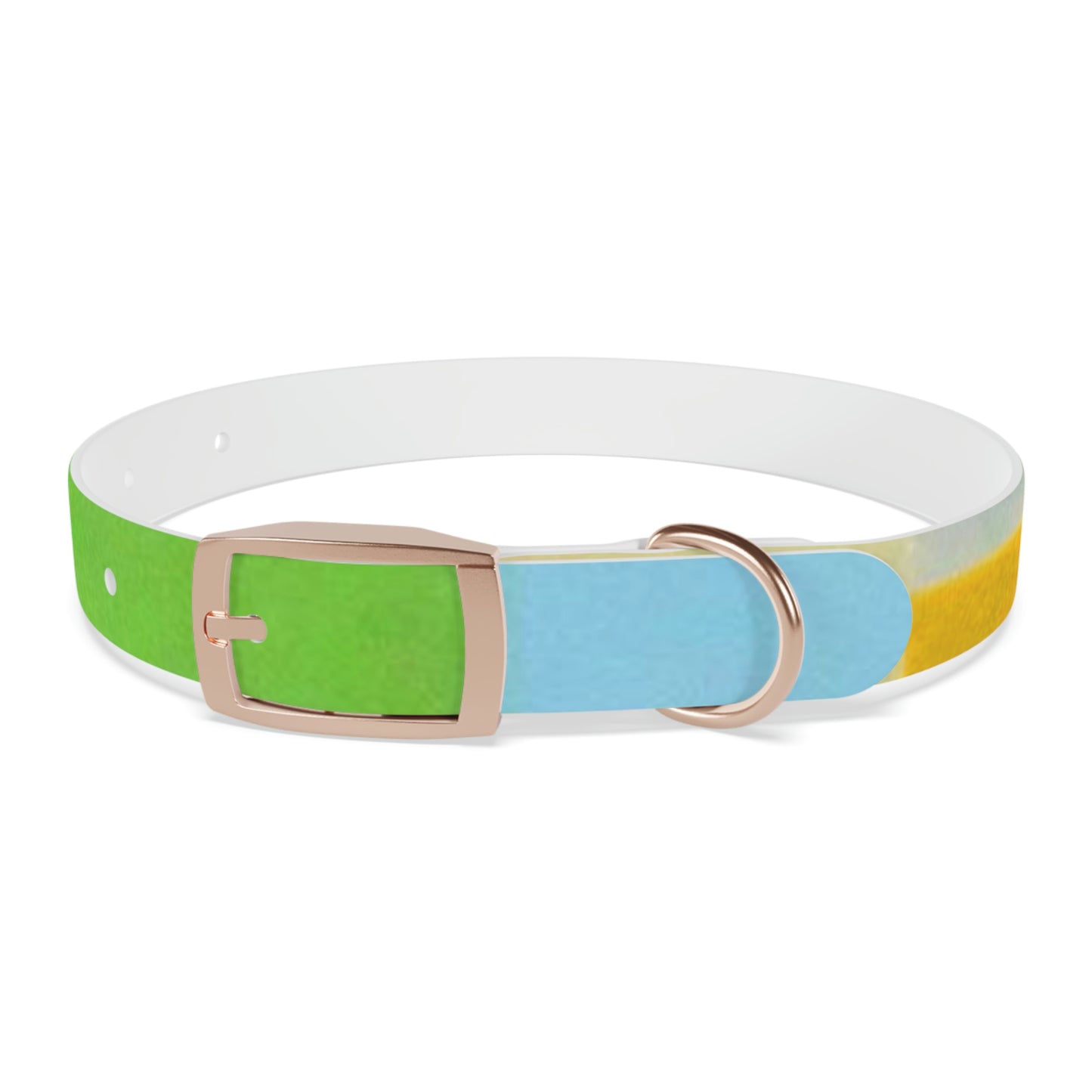 Technicolour Yellow - Dog Collar ~ Sharon Dawn Collection