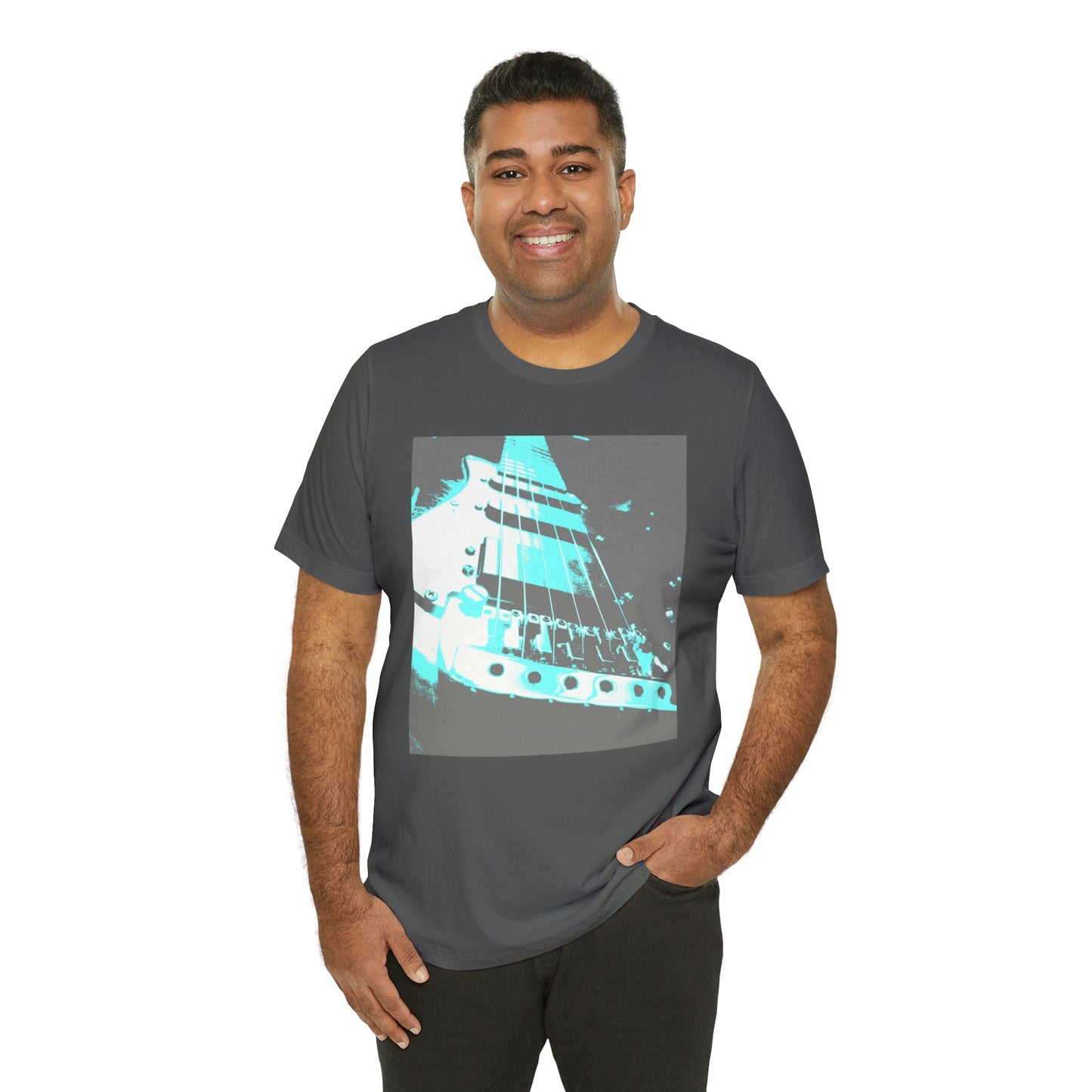 Blue Guitar - Unisex Jersey Short Sleeve Tee ~ Sharon Dawn Collection