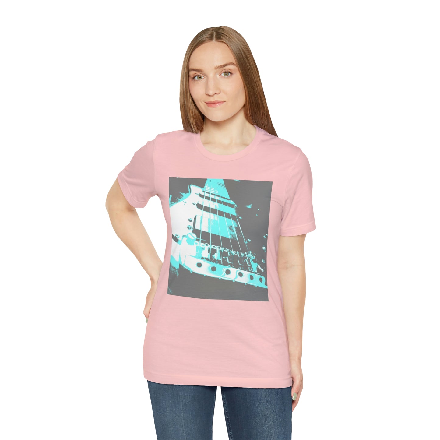 Blue Guitar - Unisex Jersey Short Sleeve Tee ~ Sharon Dawn Collection