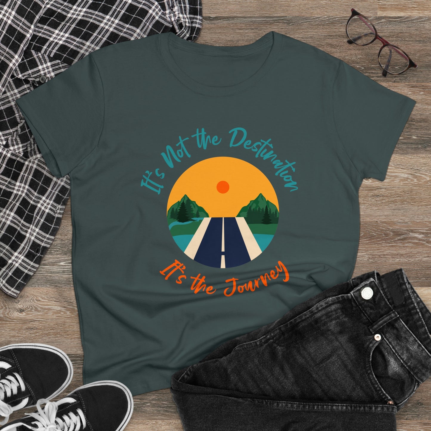 Journey - Women's Midweight Cotton Tee ~ Sharon Dawn Collection