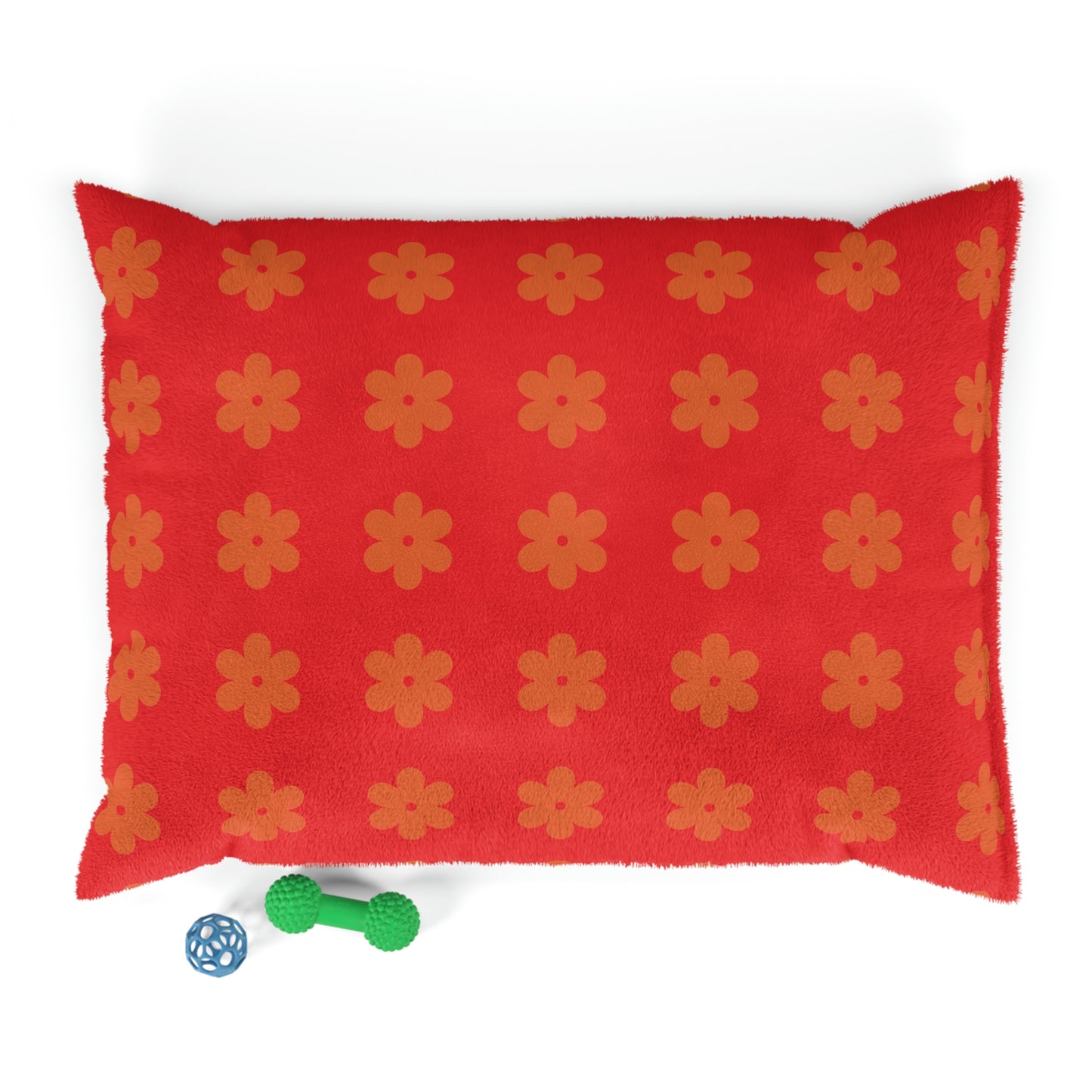 Orange Flower - Pet Bed ~ Sharon Dawn Collection