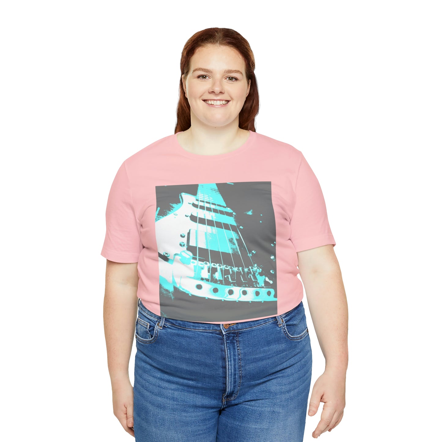 Blue Guitar - Unisex Jersey Short Sleeve Tee ~ Sharon Dawn Collection