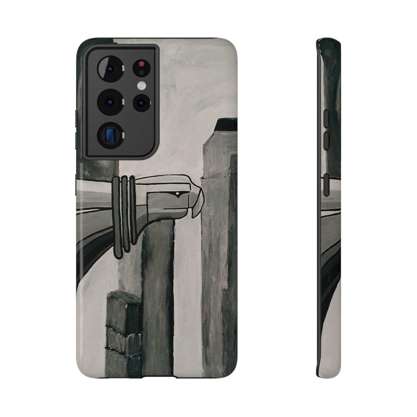 Chrysler Building Painting - Phone Case - Impact-Resistant Cases ~ Sharon Dawn Collection