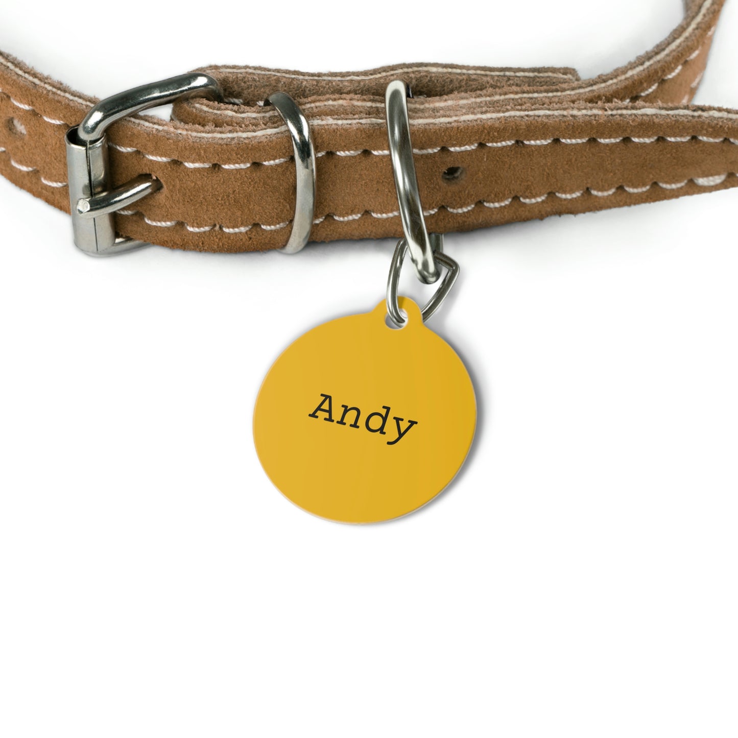 Yellow Customizable - Pet Tag ~ Sharon Dawn Collection