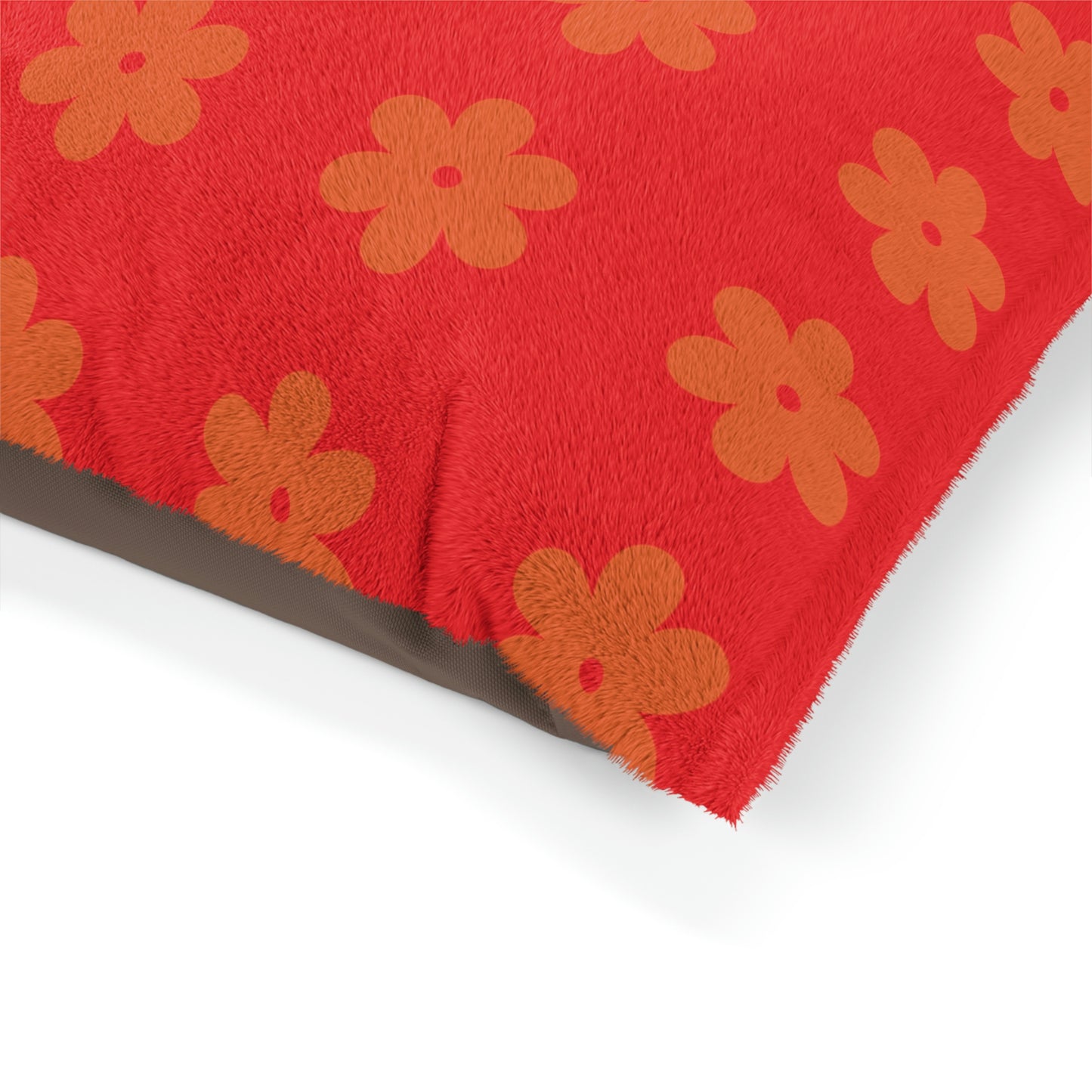 Orange Flower - Pet Bed ~ Sharon Dawn Collection
