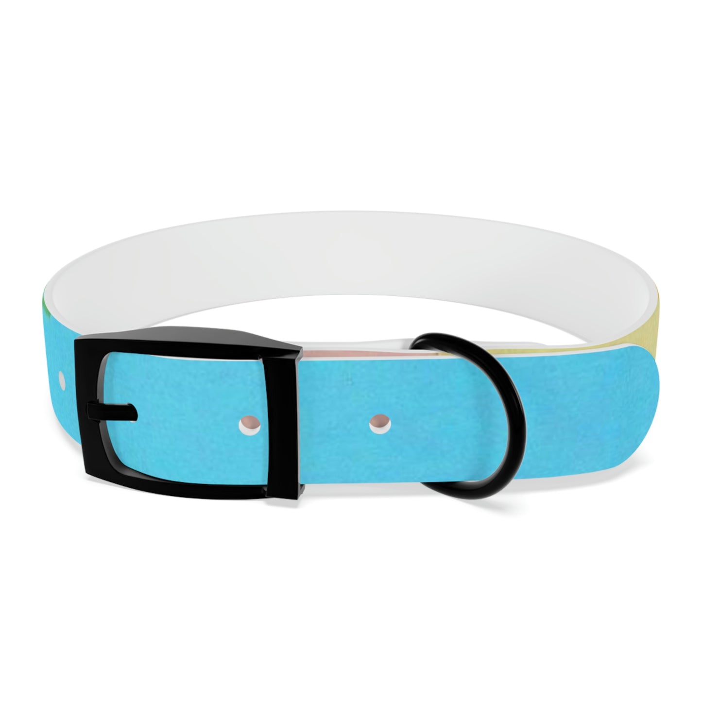 Technicolour Blue - Dog Collar ~ Sharon Dawn Collection