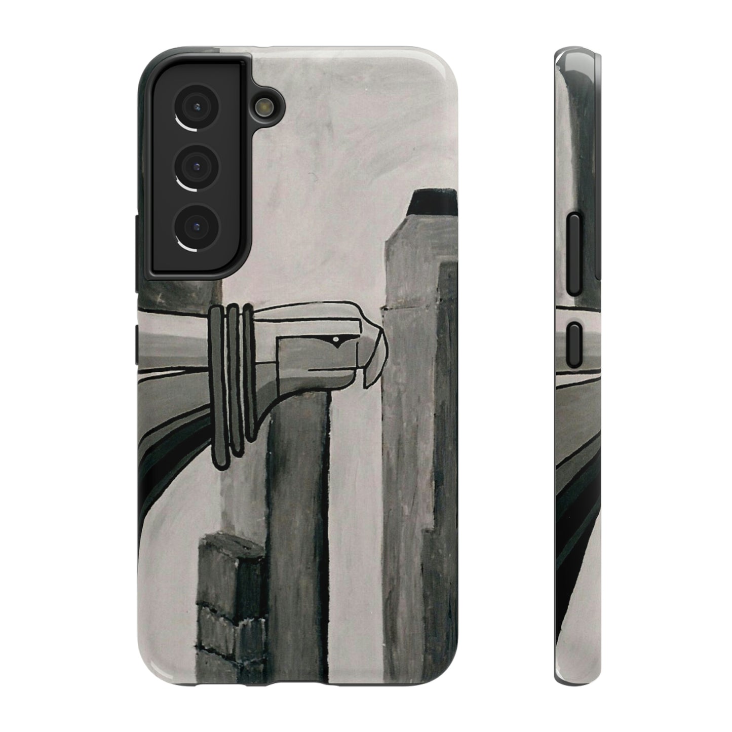 Chrysler Building Painting - Phone Case - Impact-Resistant Cases ~ Sharon Dawn Collection