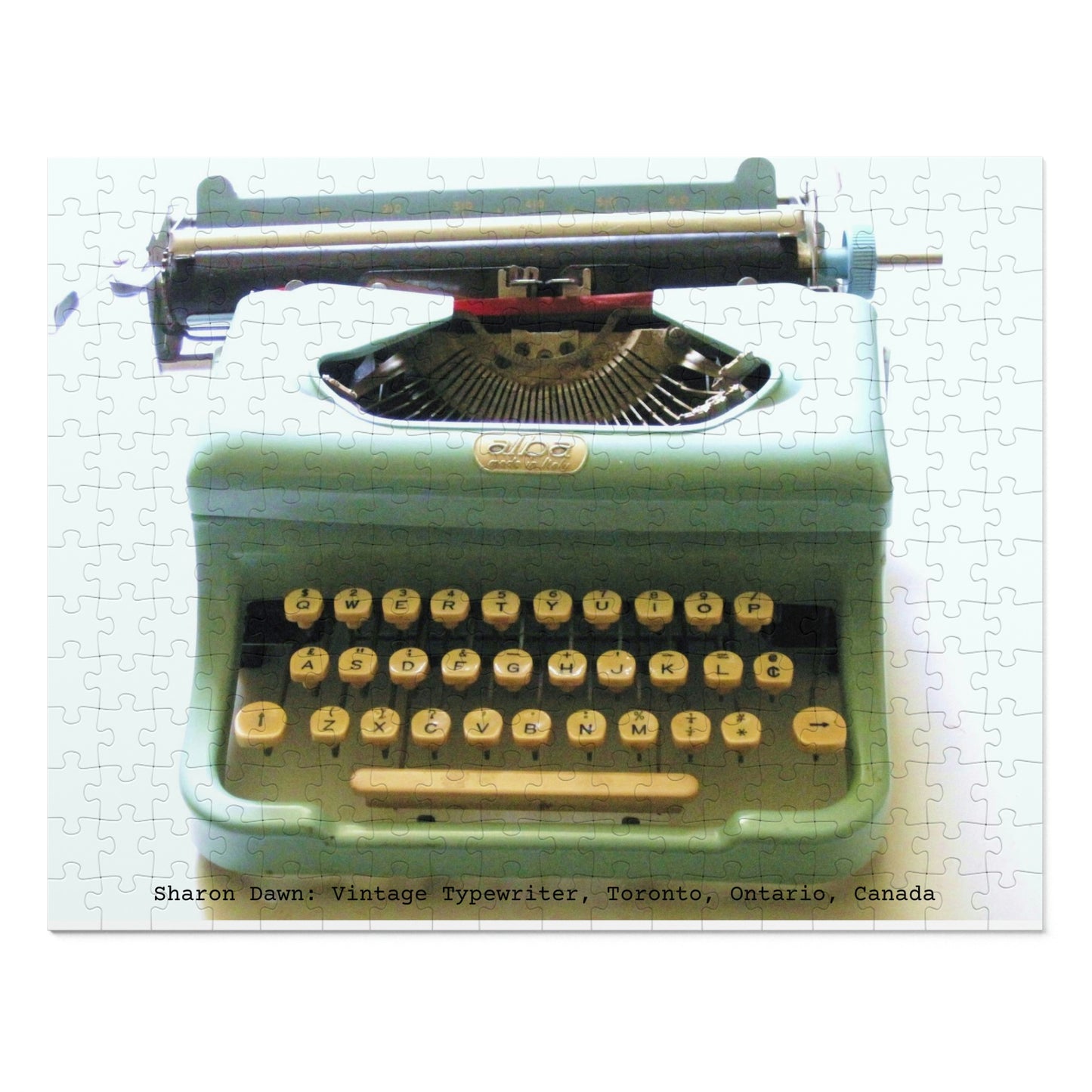 Vintage Typewriter - Jigsaw Puzzle (252 Piece) ~ Sharon Dawn Collection