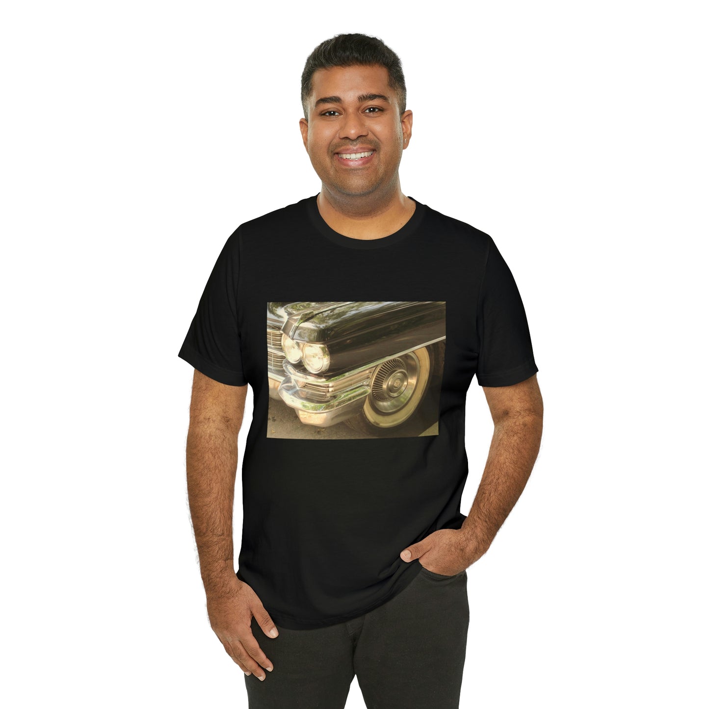 Vintage Car on a Summer Day - Unisex Jersey Short Sleeve Tee ~ Sharon Dawn Collection
