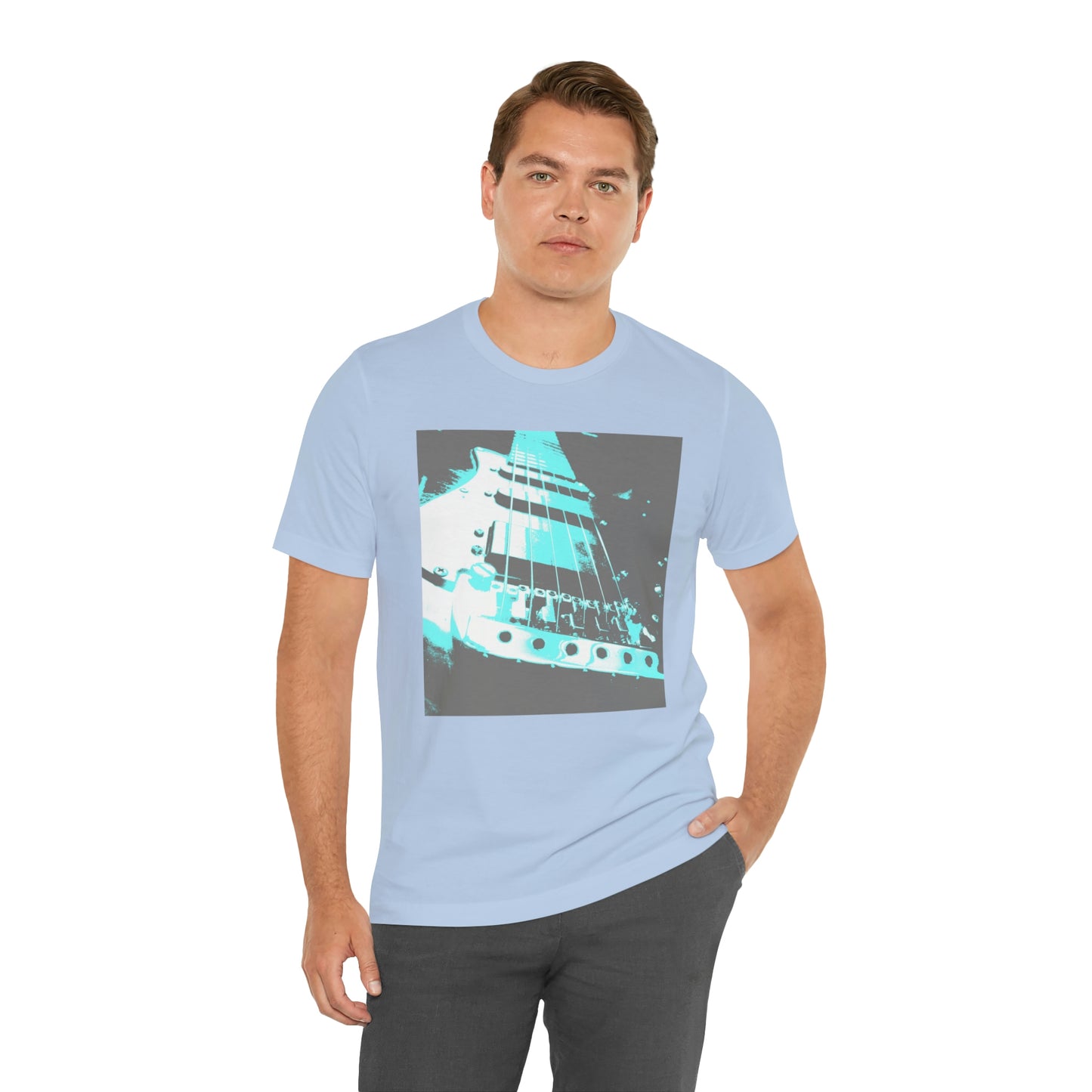 Blue Guitar - Unisex Jersey Short Sleeve Tee ~ Sharon Dawn Collection