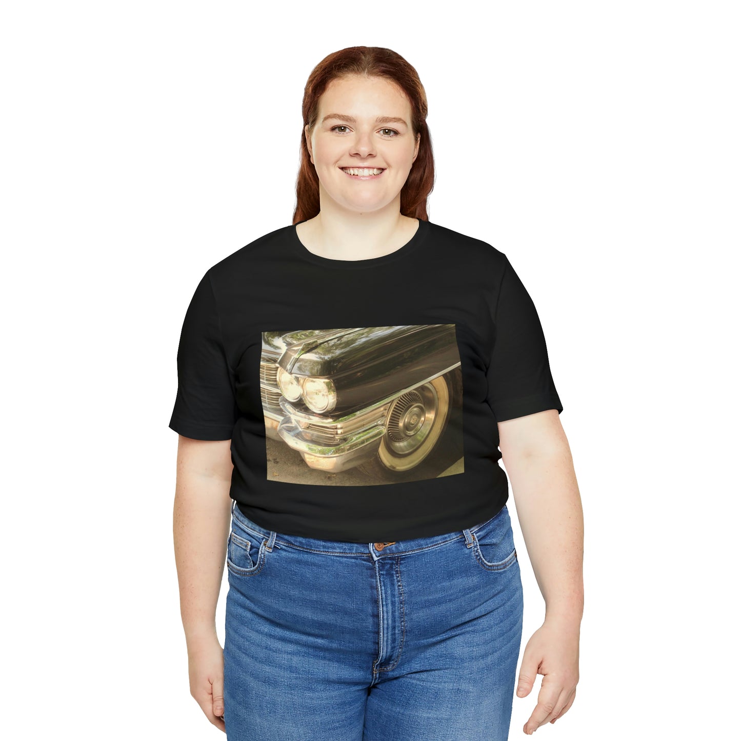 Vintage Car on a Summer Day - Unisex Jersey Short Sleeve Tee ~ Sharon Dawn Collection