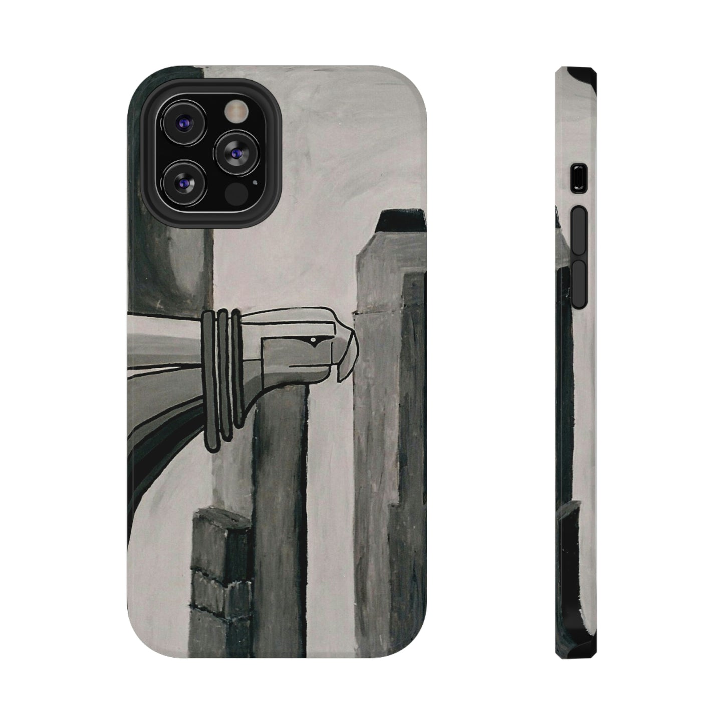 Chrysler Building Painting - Phone Case - Impact-Resistant Cases ~ Sharon Dawn Collection