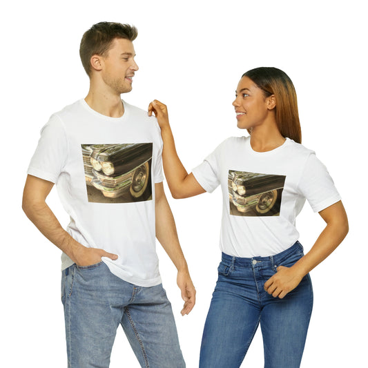 Vintage Car on a Summer Day - Unisex Jersey Short Sleeve Tee ~ Sharon Dawn Collection