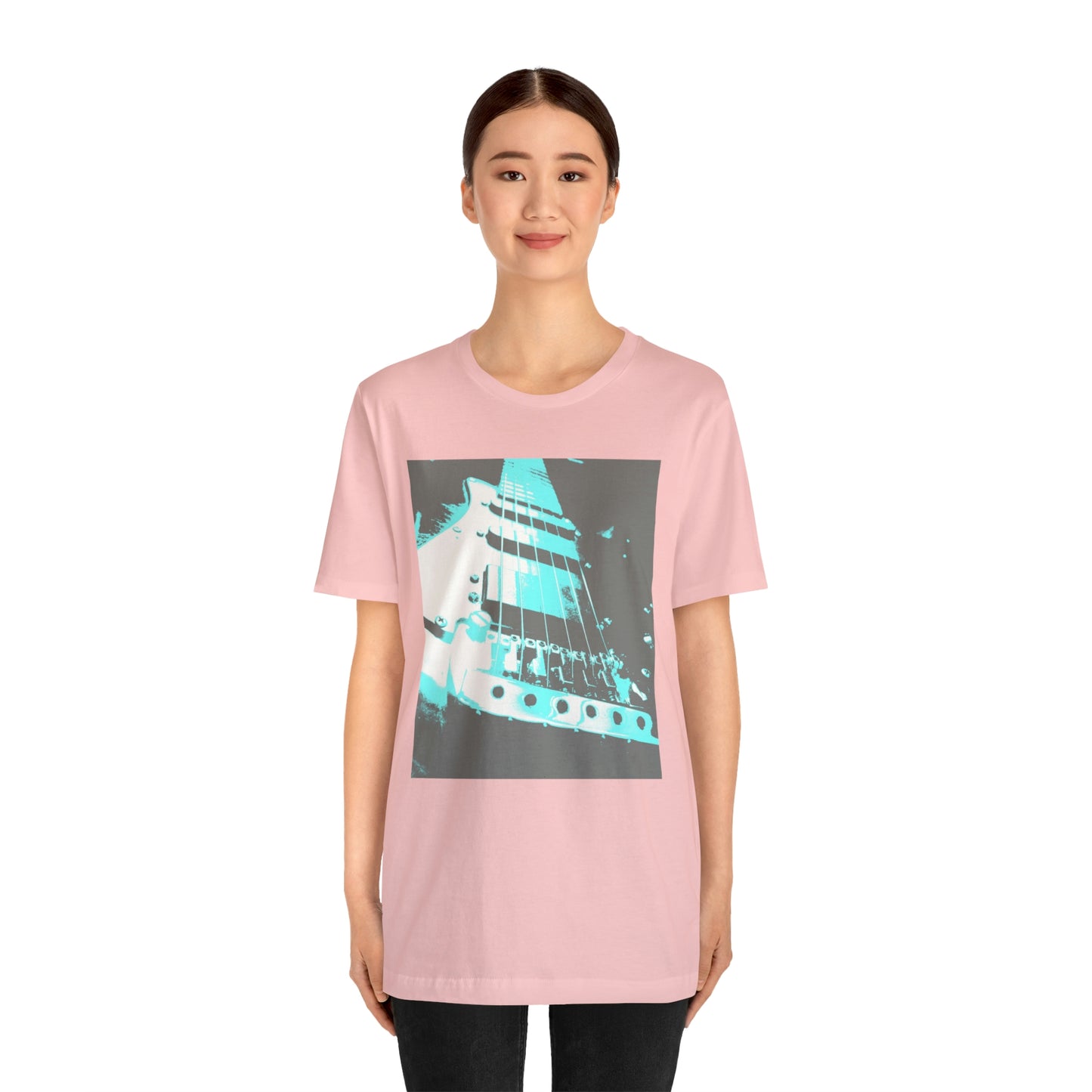 Blue Guitar - Unisex Jersey Short Sleeve Tee ~ Sharon Dawn Collection
