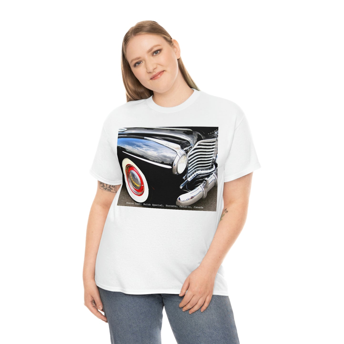 Buick Special - Unisex Heavy Cotton Tee ~ Sharon Dawn Collection (100% Cotton) (Sizes: S-5XL) (Sale Price: $32.99 CAD)