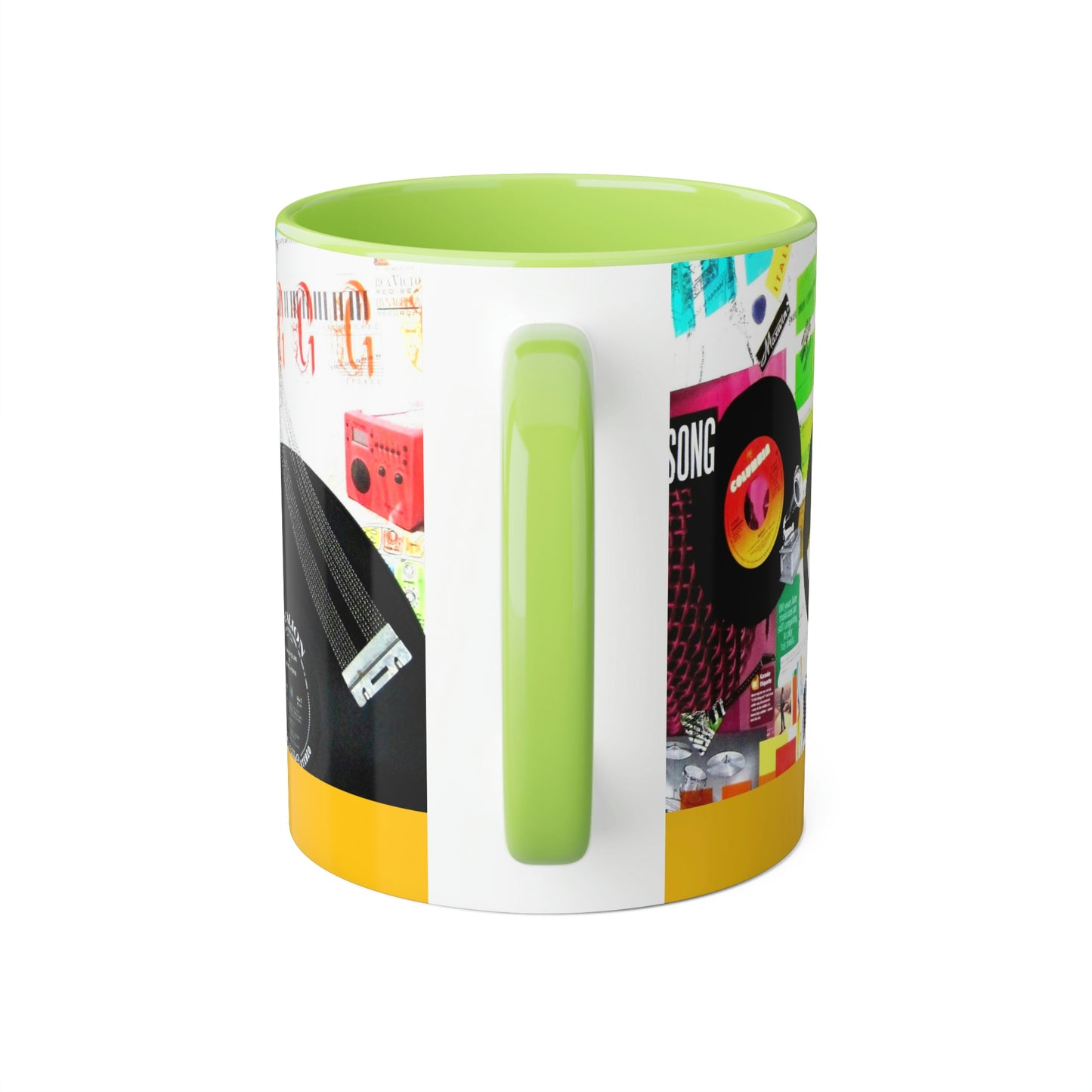 My Music Diary - Accent Mugs, 11oz ~ Sharon Dawn Collection - Limited Edition