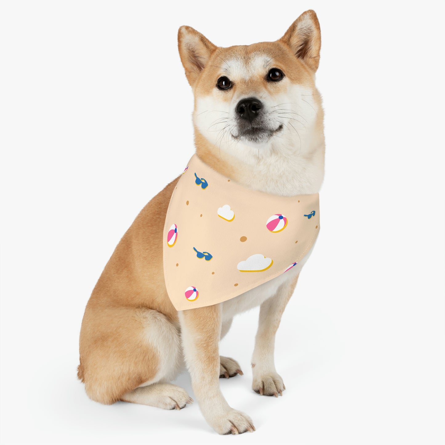 Beach - Pet Bandana Collar ~ Sharon Dawn Collection