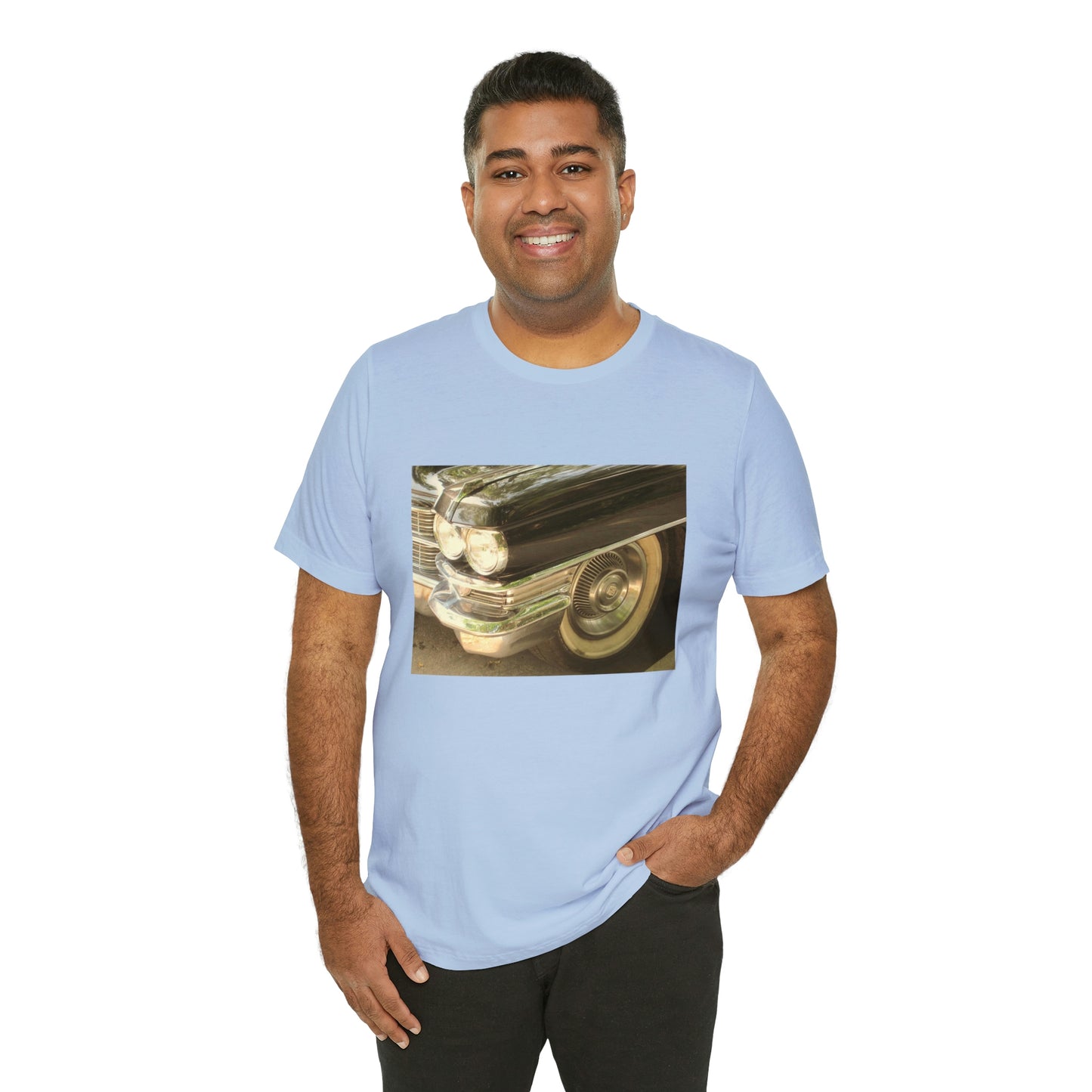 Vintage Car on a Summer Day - Unisex Jersey Short Sleeve Tee ~ Sharon Dawn Collection