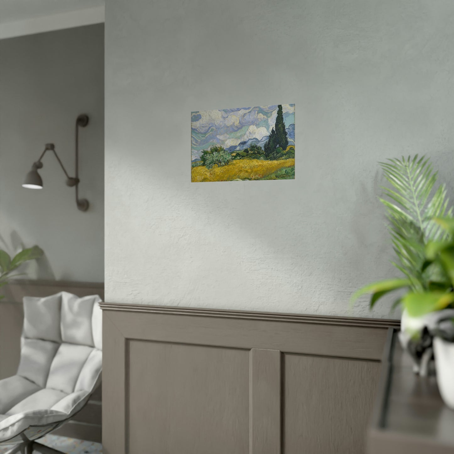 Wheat Field with Cypresses - Vincent Van Gogh - Rolled Posters