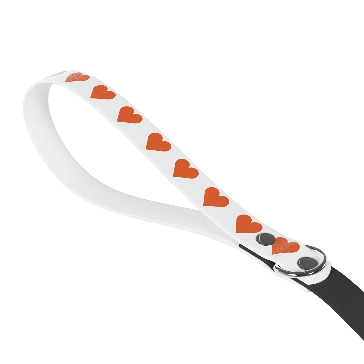 Orange Heart - Leash ~ Sharon Dawn Collection