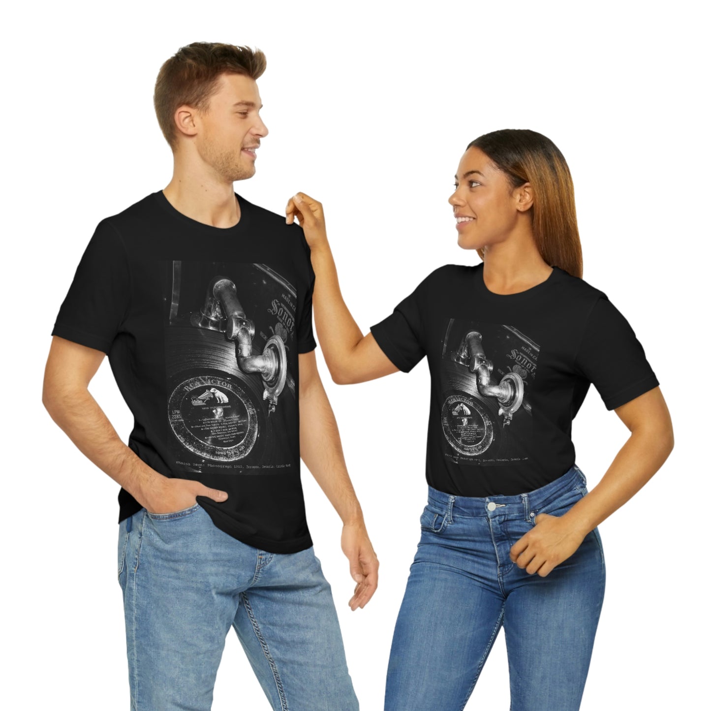 Phonograph 1910 - Unisex Jersey Short Sleeve Tee ~ Sharon Dawn Collection
