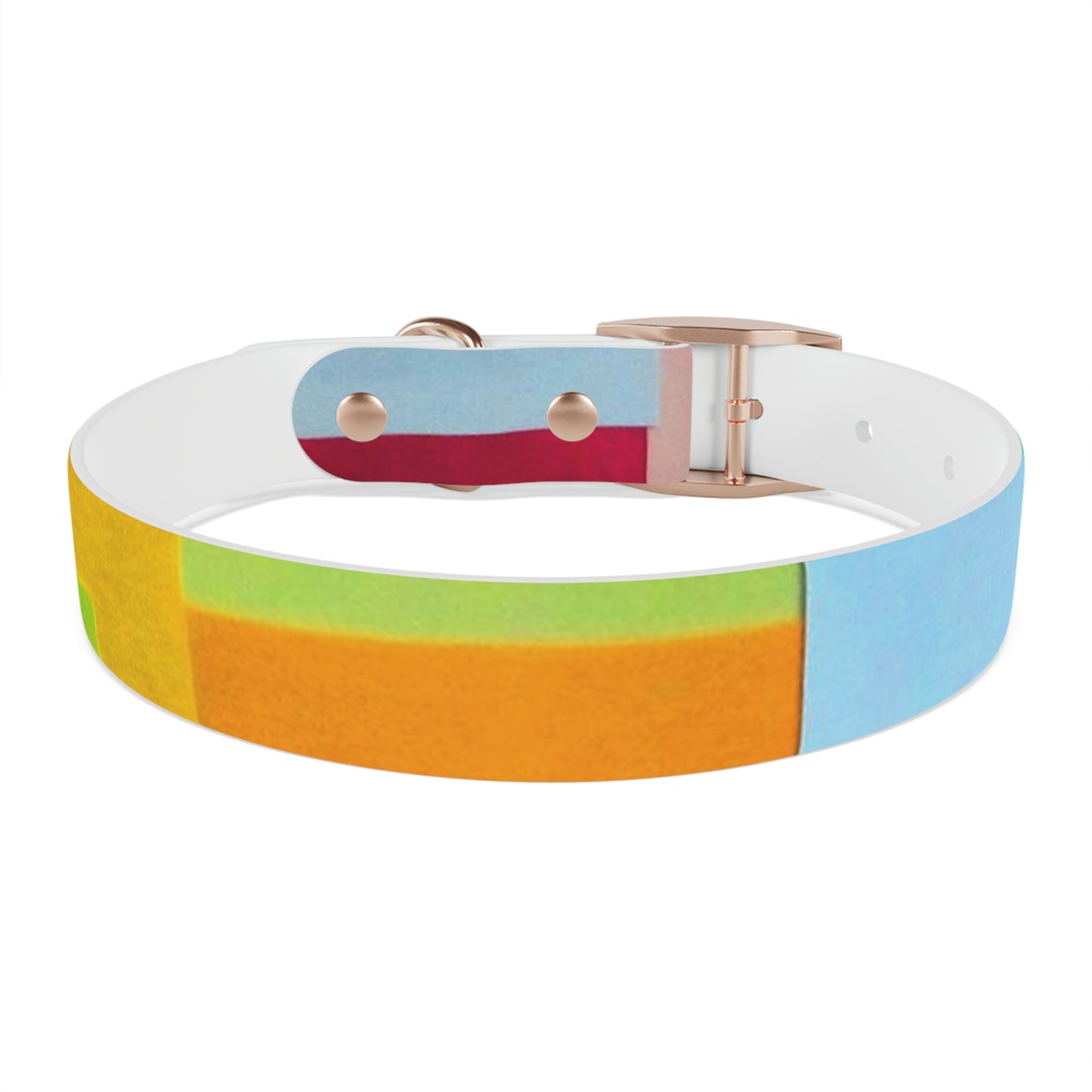 Technicolour Blue - Dog Collar ~ Sharon Dawn Collection