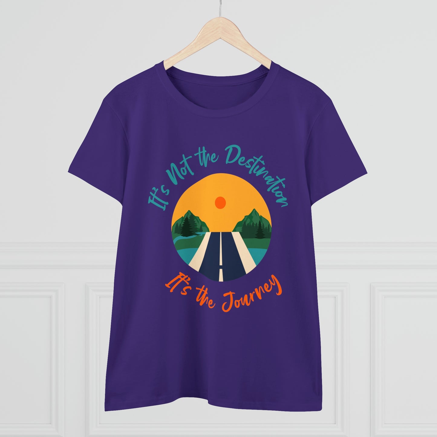 Journey - Women's Midweight Cotton Tee ~ Sharon Dawn Collection