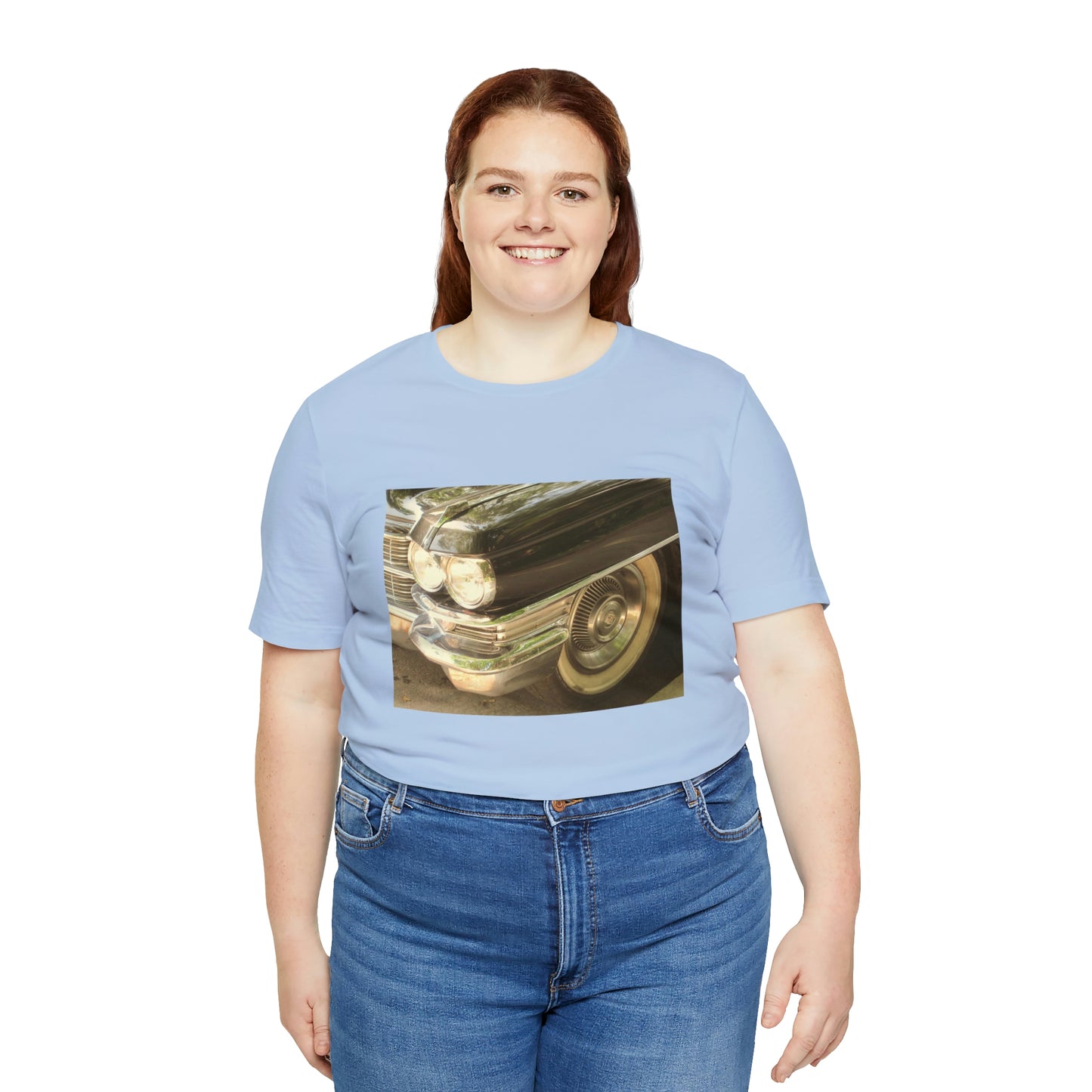 Vintage Car on a Summer Day - Unisex Jersey Short Sleeve Tee ~ Sharon Dawn Collection