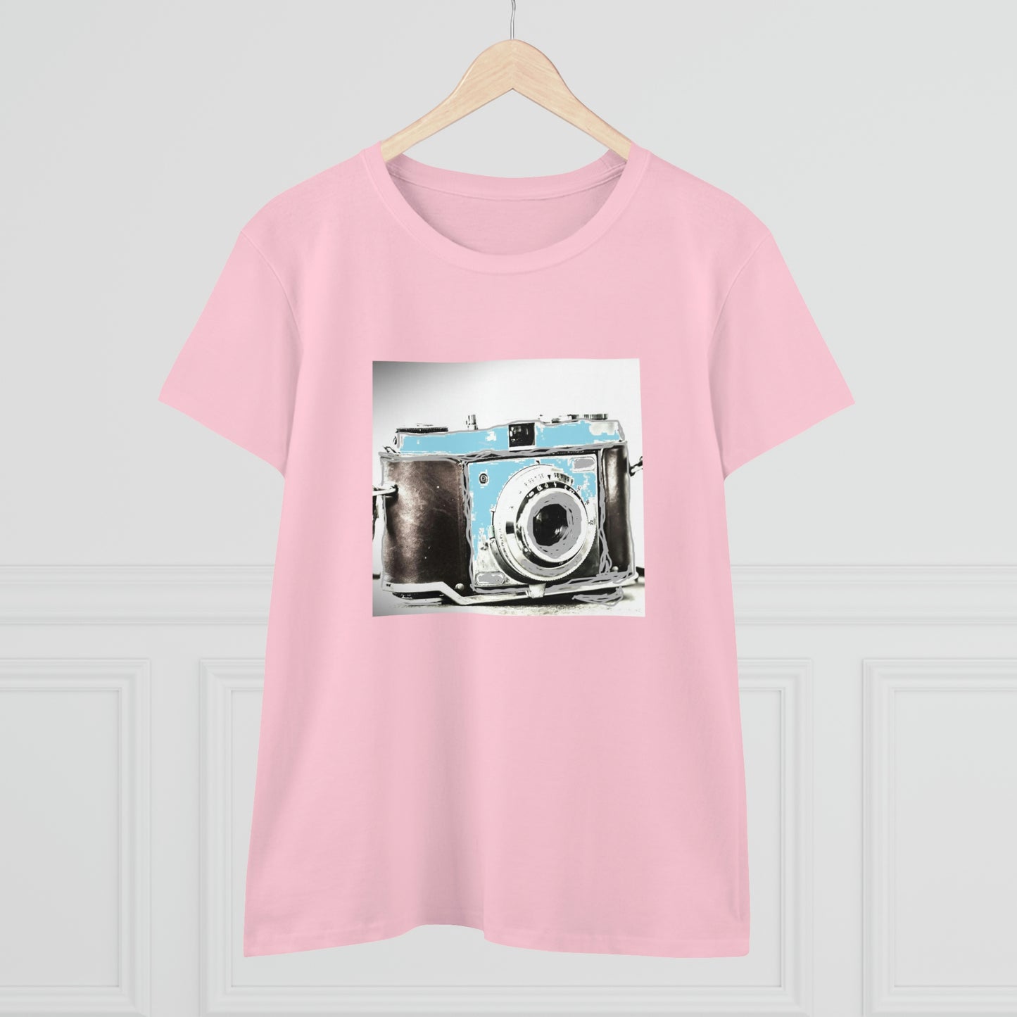Vintage Camera - Women's Midweight Cotton Tee ~ Sharon Dawn Collection