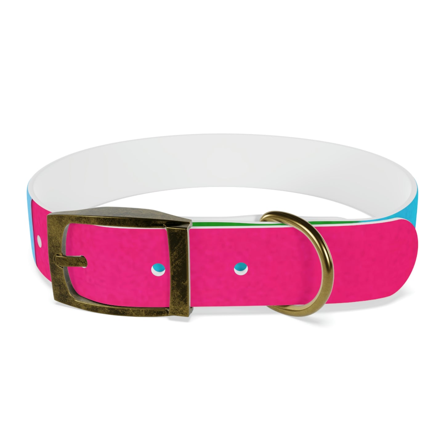 Technicolour Magenta - Dog Collar ~ Sharon Dawn Collection