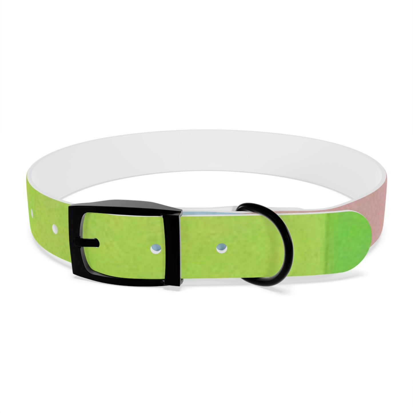 Technicolour Green - Dog Collar ~ Sharon Dawn Collection