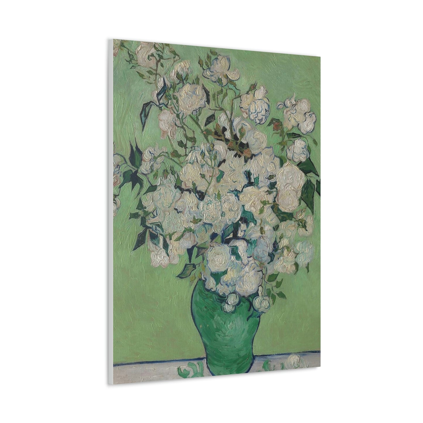Roses - Vincent Van Gogh - 1890 - Classic Canvas