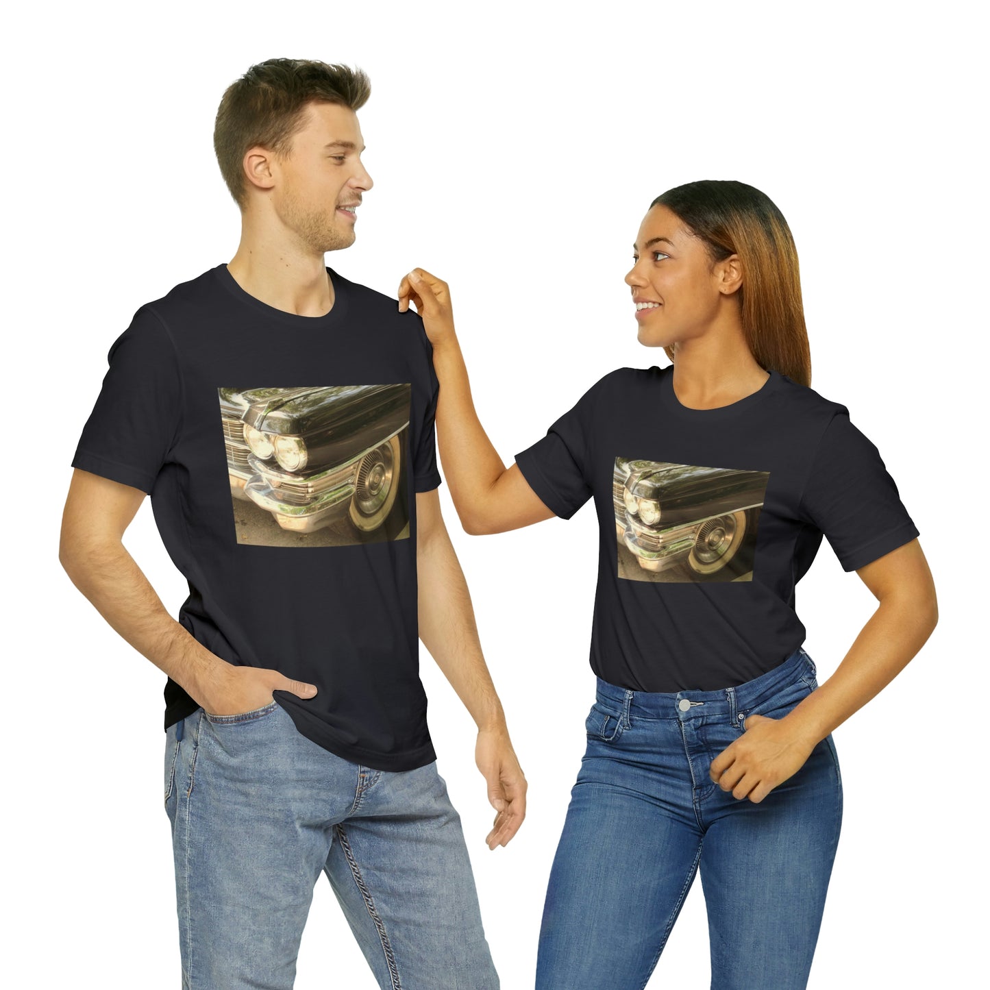 Vintage Car on a Summer Day - Unisex Jersey Short Sleeve Tee ~ Sharon Dawn Collection