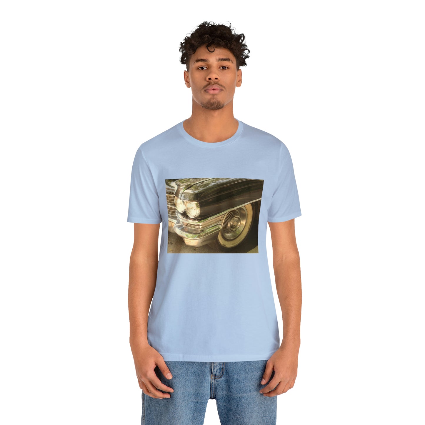 Vintage Car on a Summer Day - Unisex Jersey Short Sleeve Tee ~ Sharon Dawn Collection