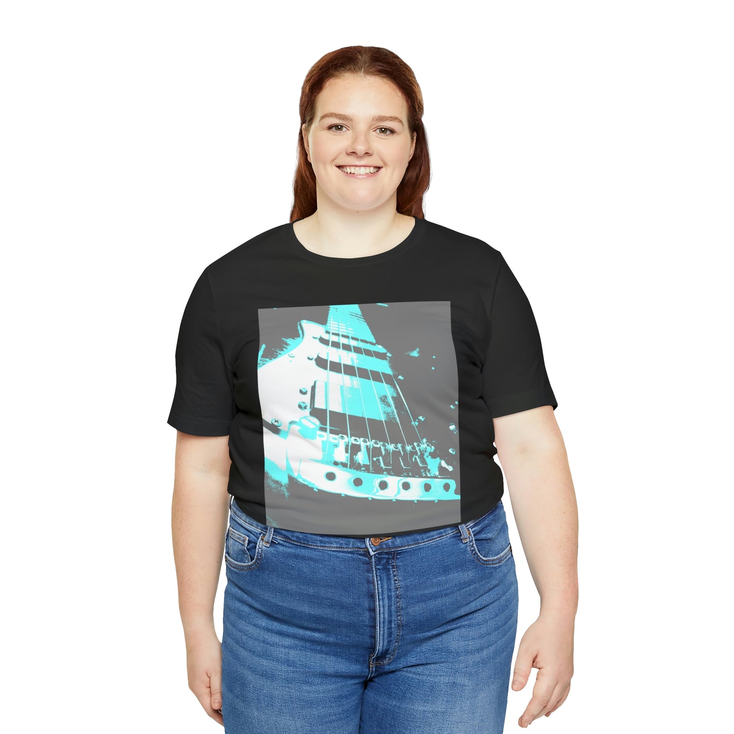 Blue Guitar - Unisex Jersey Short Sleeve Tee ~ Sharon Dawn Collection