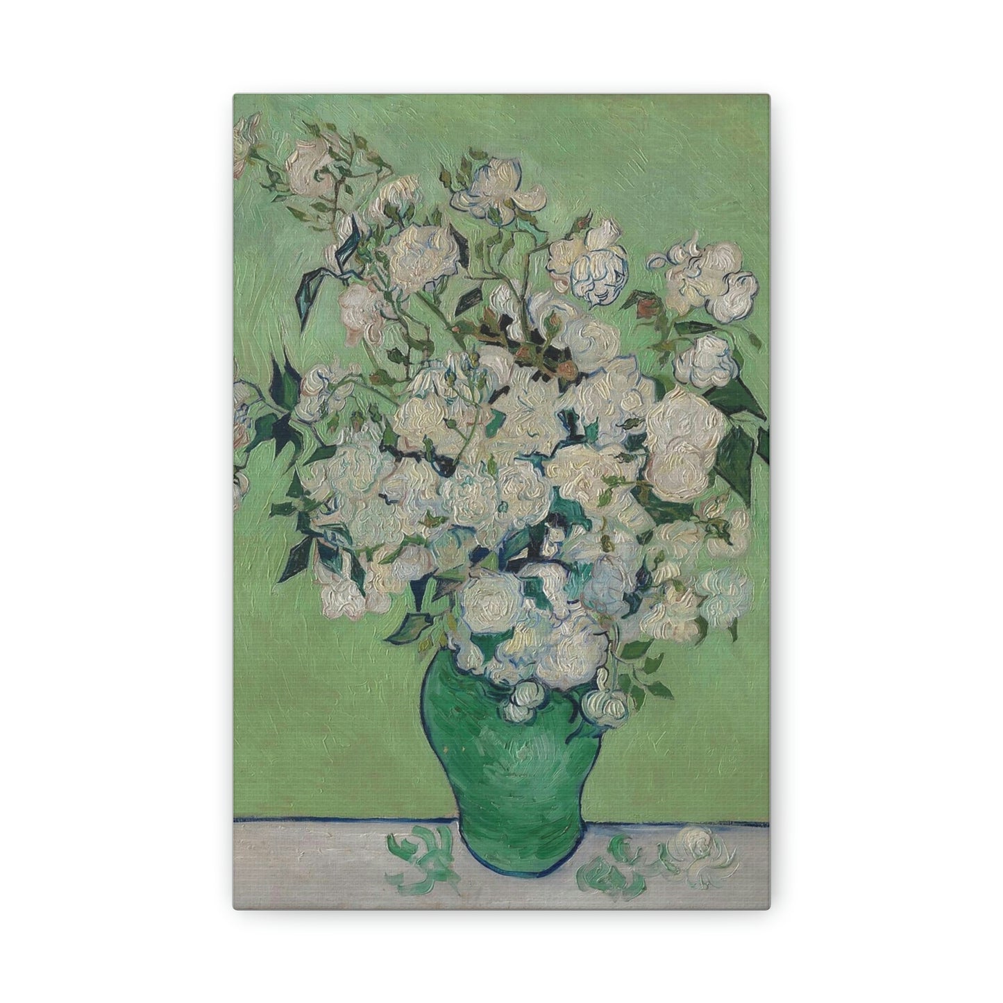 Roses - Vincent Van Gogh - 1890 - Classic Canvas