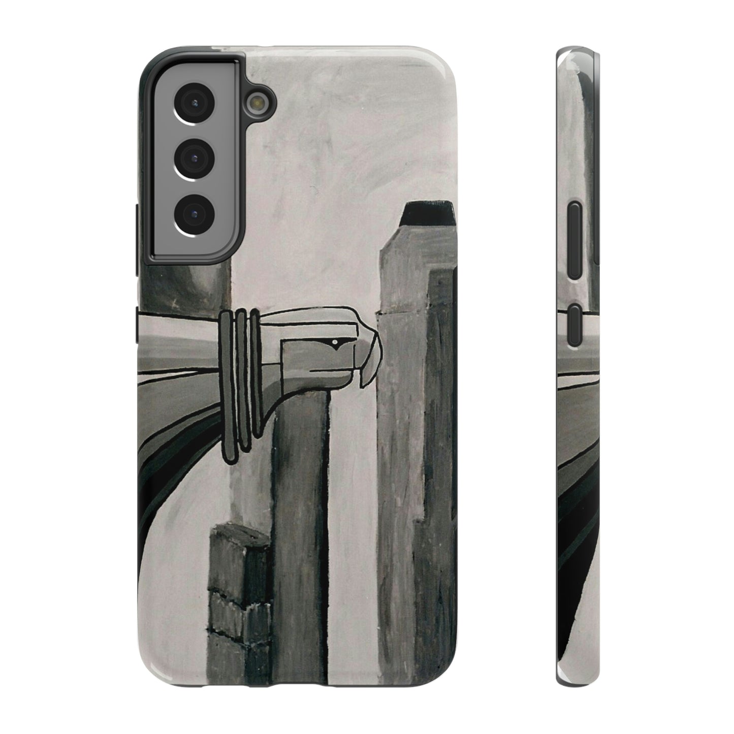 Chrysler Building Painting - Phone Case - Impact-Resistant Cases ~ Sharon Dawn Collection
