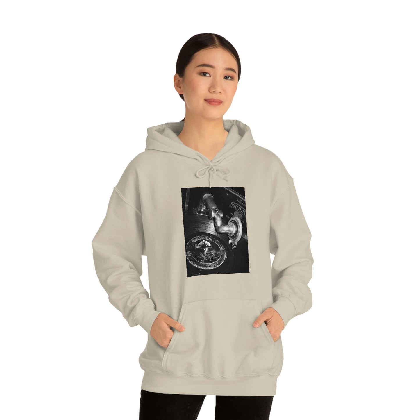 Phonograph 1910 - Unisex Heavy Blend™ Hooded Sweatshirt ~ Sharon Dawn Collection