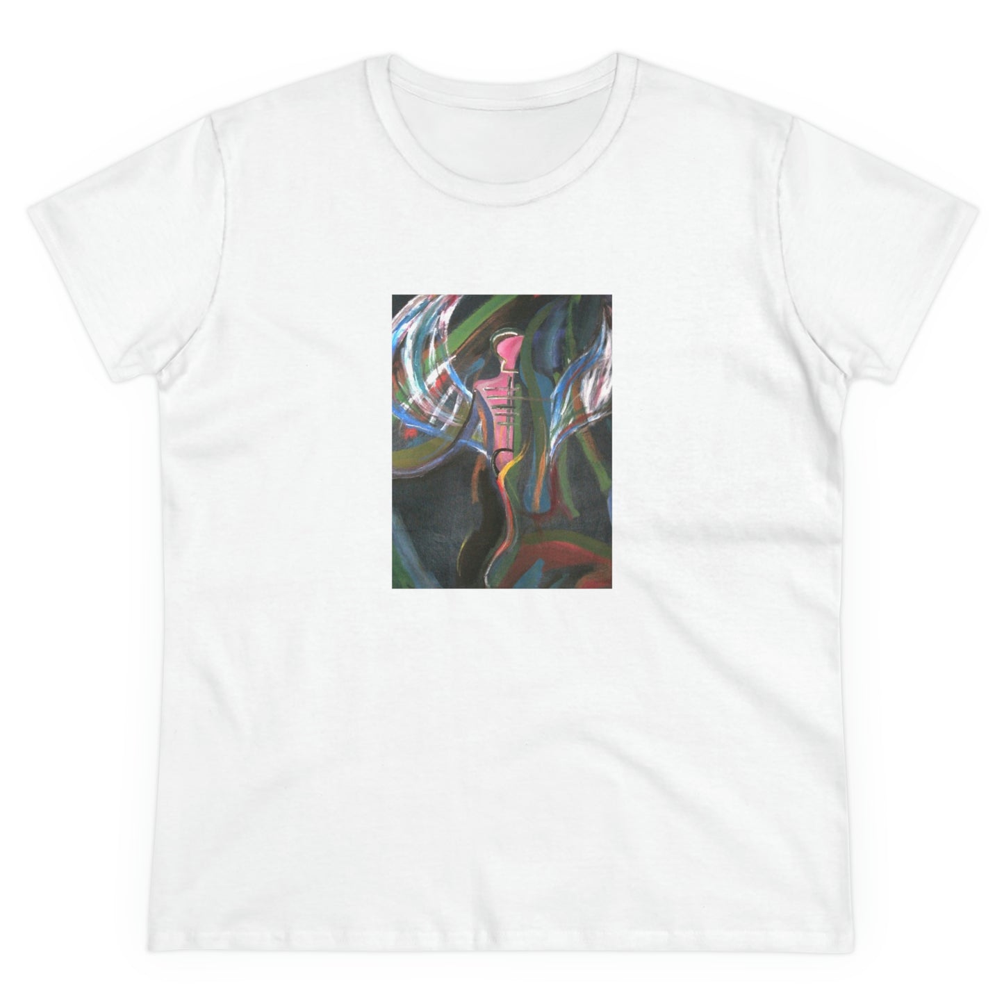Angel - Women's Midweight Cotton Tee ~ Sharon Dawn Collection
