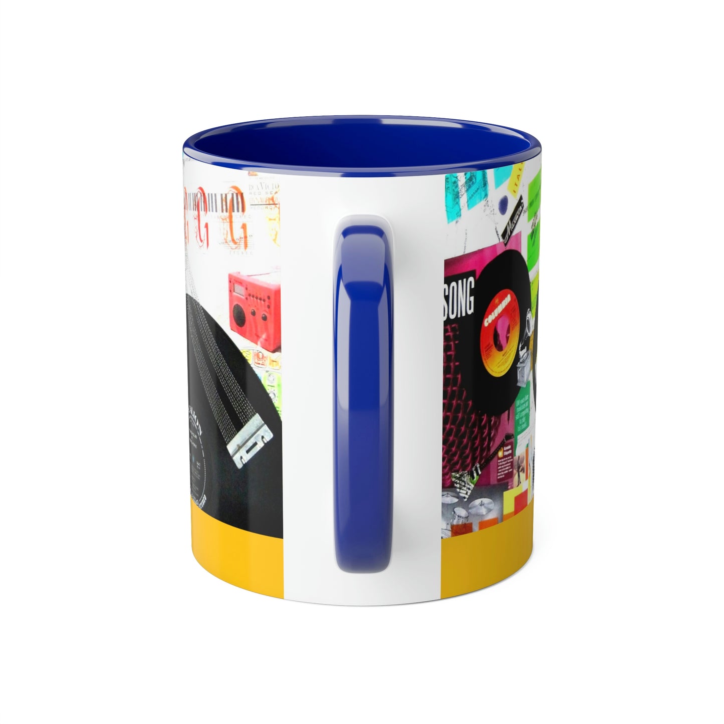 My Music Diary - Accent Mugs, 11oz ~ Sharon Dawn Collection - Limited Edition