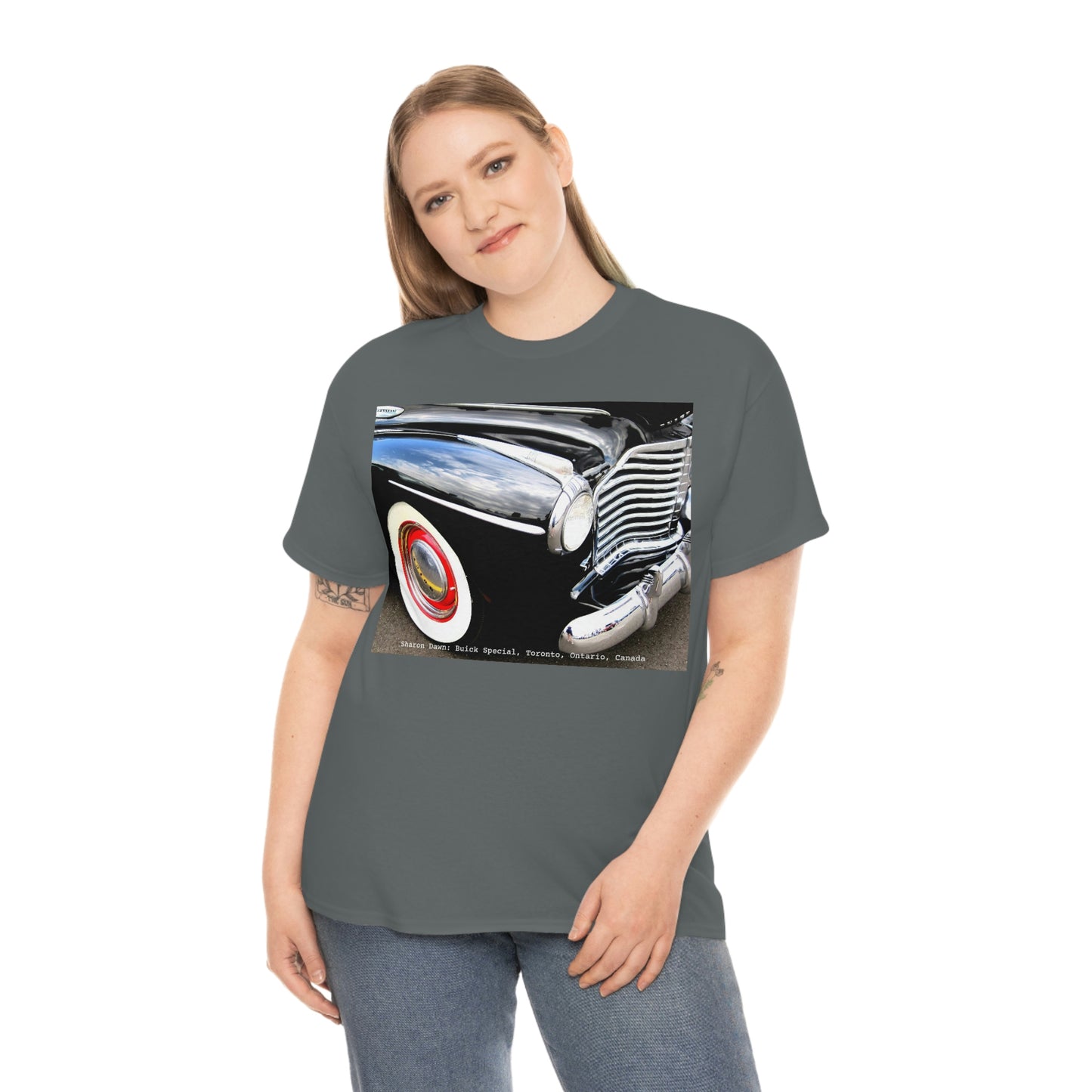 Buick Special - Unisex Heavy Cotton Tee ~ Sharon Dawn Collection (100% Cotton) (Sizes: S-5XL) (Sale Price: $32.99 CAD)