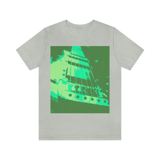 Mint Guitar - Unisex Jersey Short Sleeve Tee ~ Sharon Dawn Collection