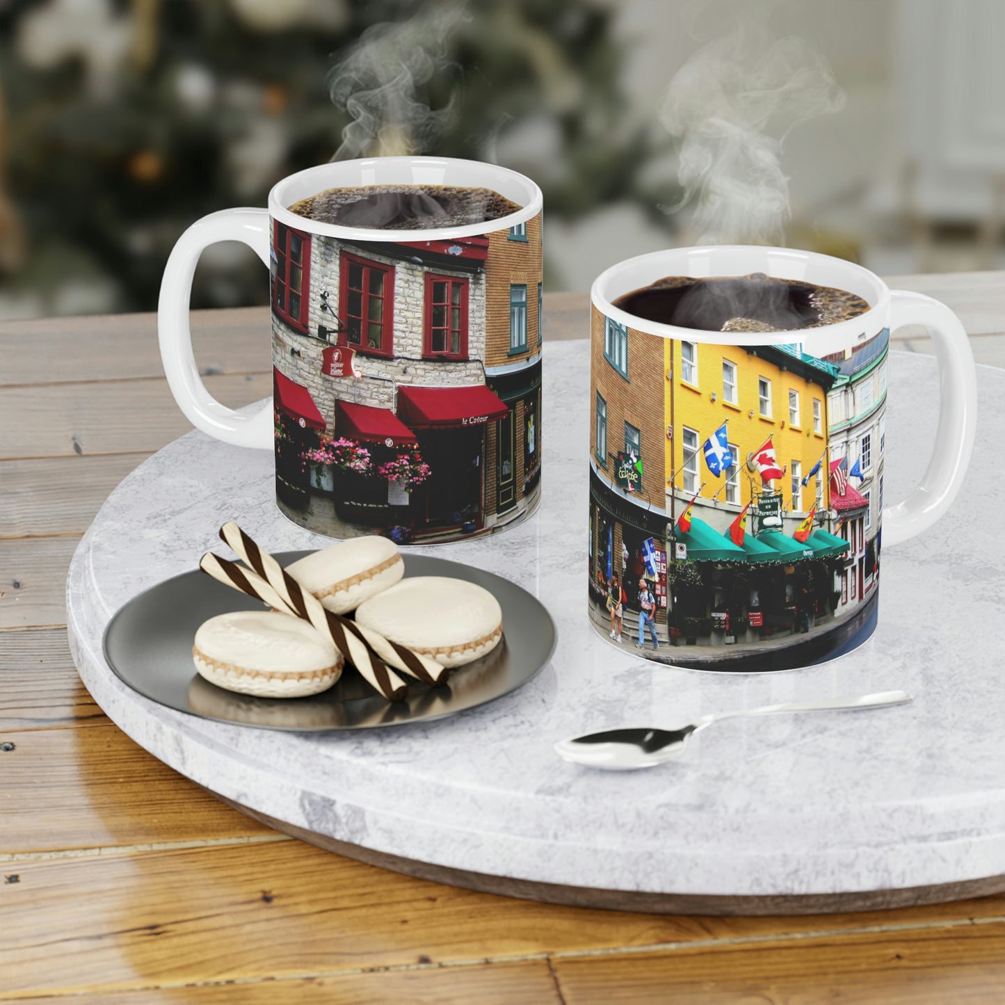 Café & Restaurant - Ceramic Mug (11oz) ~ Sharon Dawn Collection - Limited Edition